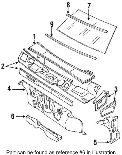 BRACKET 67410-01A50 NISSAN