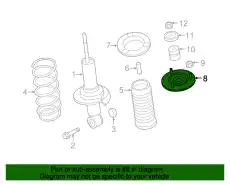 BRACKET-FRONT S 56115-1PA0A NISSAN