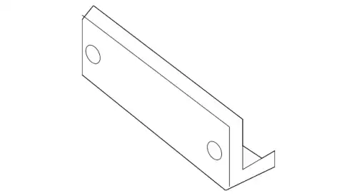 BRACKET-LICENCE 96210-9N00A NISSAN