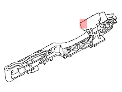 Ручка двери NISSAN 80611-4BA0A