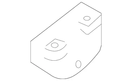 BRACKET-REAR ST 56271-1PA0A NISSAN