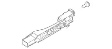 Ручка двери NISSAN 80610-CA00B