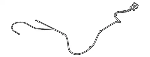 CABL HOOD LOCK 65621-3NA1C NISSAN
