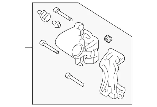 CALIPER ASSY-RE 44011-CD00D NISSAN