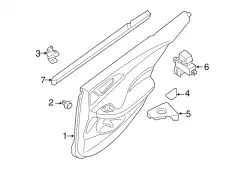 Ручка двери NISSAN 80944-4RA0A