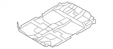 Коврики в салон NISSAN 74902-1AA1B