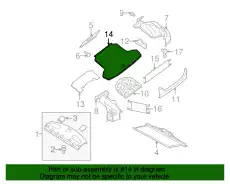 Коврики в салон NISSAN 84902-9N65A