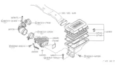 Фильтр воздушный NISSAN 16500-V2725