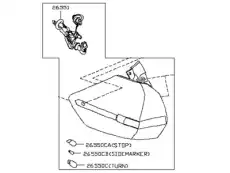 Фара NISSAN 26550-4BA0A