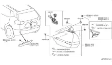 Фара NISSAN 26550-4BA0A