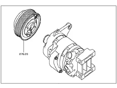 COMPRESSOR ASSY COOLER 92600-9NB0D NISSAN