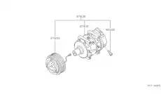 COMPRESSOR-COOL 92600-5Y700 NISSAN
