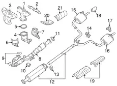 CONVERTER ASMY- 208A3-9HR0A NISSAN