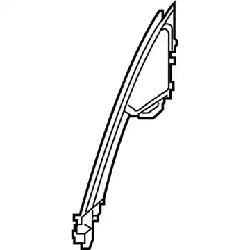 CORNER ASSY-REAR DOOR,LH 822355AA0C NISSAN