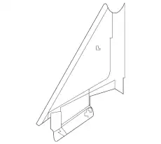 CORNR FIN RH IN 80292-3TA1A NISSAN