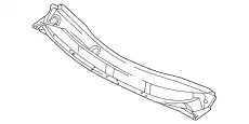 Решетка радиатора NISSAN 66862-1HB1A