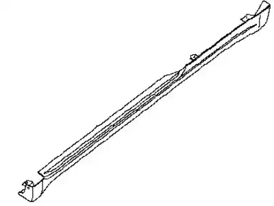 COVER-SILL,RH 76850-JA000 NISSAN