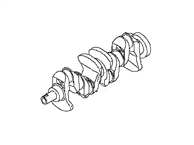 CRANKSHAFT ASSY 122001KA0A NISSAN