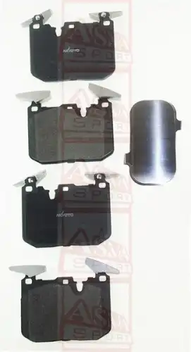 Тормозные колодки дисковые AKYOTO AKD-19109