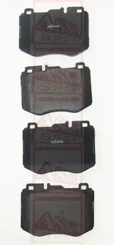 Тормозные колодки дисковые AKYOTO AKD-16106