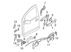 CYLINDER SET - H0601-7Y00J NISSAN