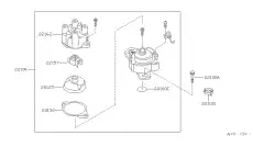 DISTRIBUTOR ASS 22100-0M811 NISSAN
