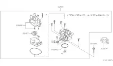 DISTRIBUTOR ASY@ 22100-0M301 NISSAN