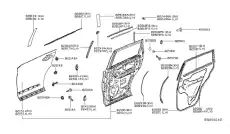 DOOR 82100-3KA1A NISSAN