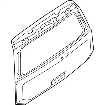 DOOR ASSY-BACK 90150-ZH030 NISSAN