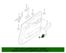 Ручка двери NISSAN 80682-EA700