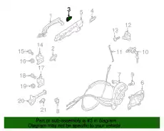 ESCUTCHEON-OUTS 80644-3WC2A NISSAN
