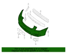 FASCIA KIT-FRON 62022-ET80J NISSAN