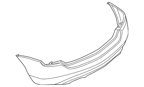 FASCIA KIT-RR BUMPER HEM22-CC20H NISSAN