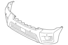 FASCIA-FRONT BUMPER 620225ZW0H NISSAN