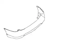 FASCIA-REAR BUMPER 850226FL0H NISSAN