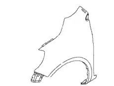 FENDER-FRONT,LH FCA01-3BAMC NISSAN