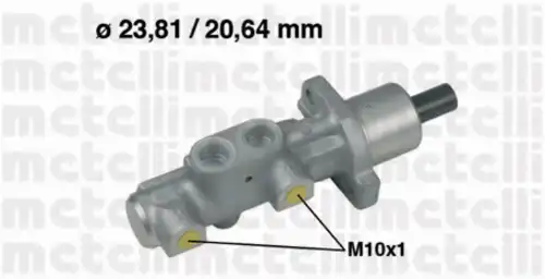 Главный тормозной цилиндр 05-0575 METELLI