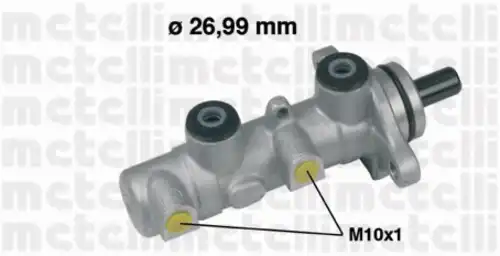 Цилиндр сцепления METELLI 05-0588