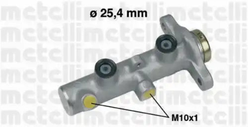 Цилиндр сцепления METELLI 05-0652