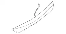 FINISHER ASSY-TRUNK LID 848103TA2A NISSAN