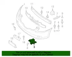 FINISHER-FRONT 62256-JA01A NISSAN