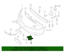 FINISHER-FRONT 62256-ZX00A NISSAN