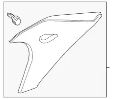 FINISH-REAR PIL 76934-ZX00A NISSAN