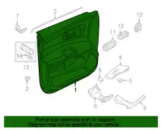 FINSHER ASSY FR 80901-3TA0B NISSAN
