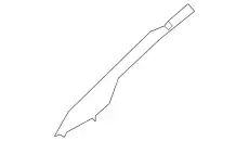 GARNISH ASSY-FR 76911-9GE0A NISSAN