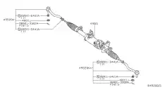 GEAR & LINKAGE- 49001-JA800 NISSAN