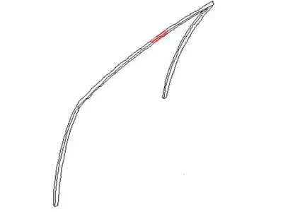 GLASS RUN RUB 80330-CA010 NISSAN