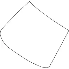 GLASS WINDSHIELD 72712-9HP1A NISSAN