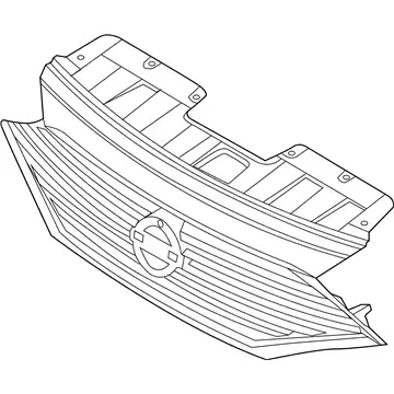 Решетка радиатора NISSAN 62310-3WS0B