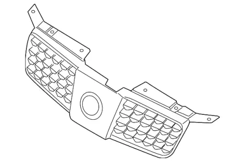 Решетка радиатора NISSAN 62070-ZK30B